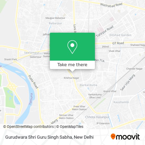 Gurudwara Shri Guru Singh Sabha map