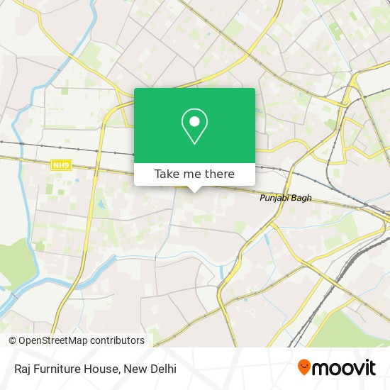 Raj Furniture House map