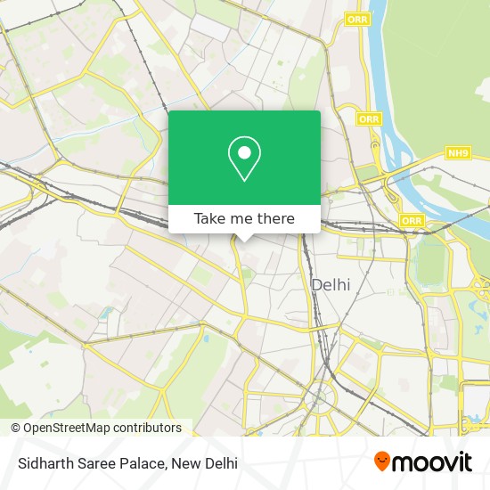 Sidharth Saree Palace map