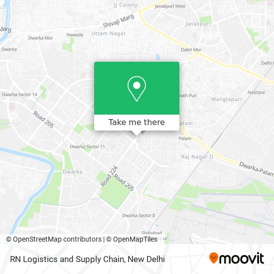 RN Logistics and Supply Chain map