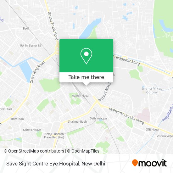Save Sight Centre Eye Hospital map