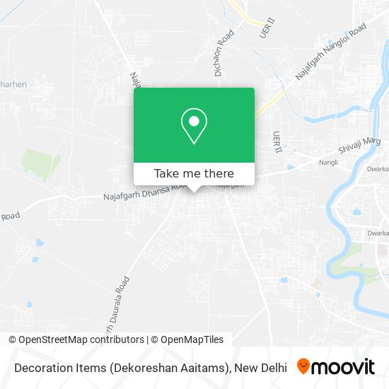 Decoration Items (Dekoreshan Aaitams) map