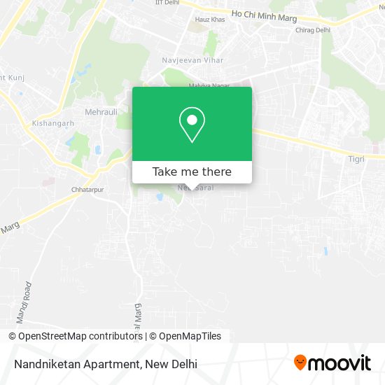 Nandniketan Apartment map