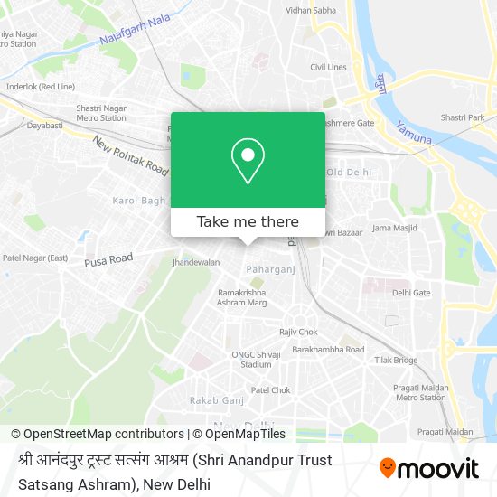 श्री आनंदपुर ट्रस्ट सत्संग आश्रम (Shri Anandpur Trust Satsang Ashram) map