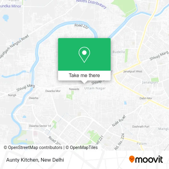 Aunty Kitchen map
