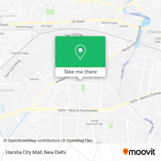 Harsha City Mall map