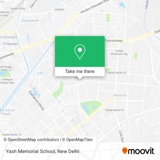 Yash Memorial School map