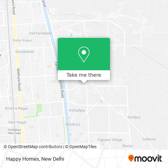 Happy Homes map