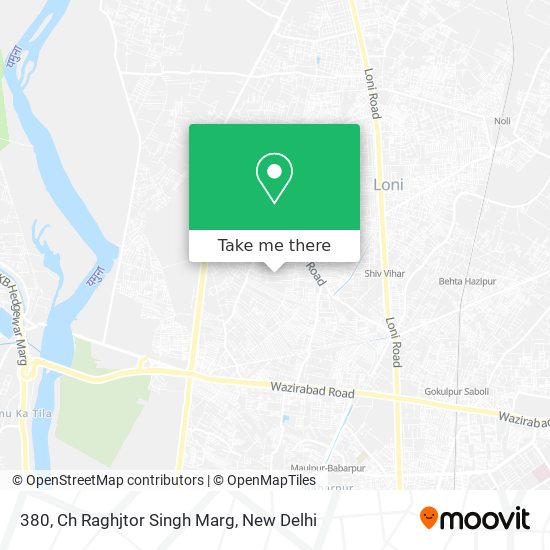 380, Ch Raghjtor Singh Marg map