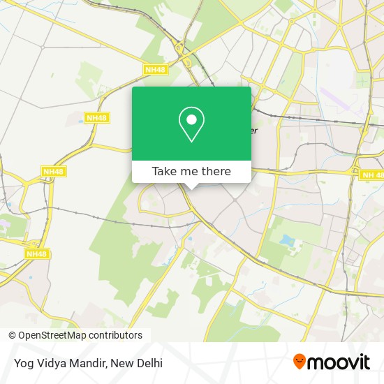 Yog Vidya Mandir map