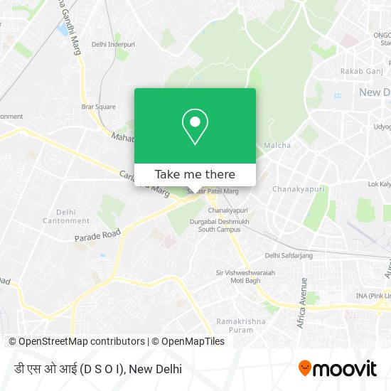 डी एस ओ आई (D S O I) map