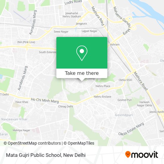 Mata Gujri Public School map