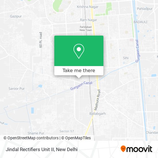 Jindal Rectifiers Unit II map