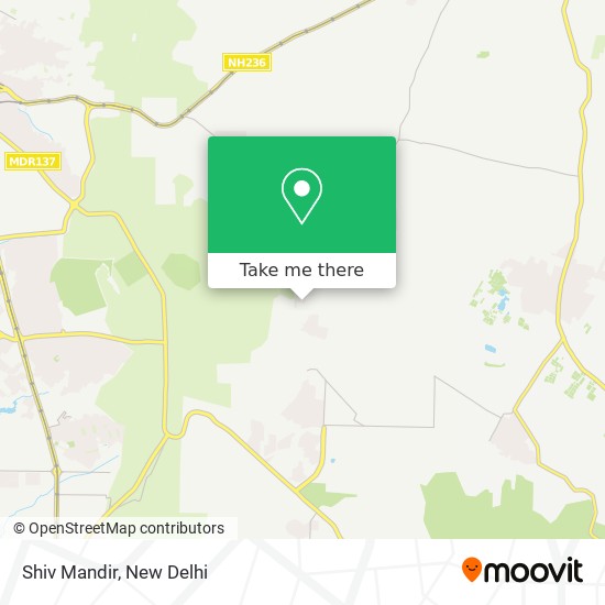 Shiv Mandir map