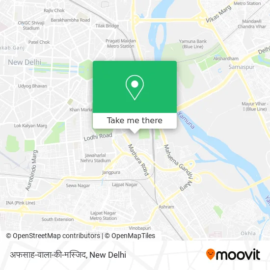 अफसाह-वाला-की-मस्जिद map