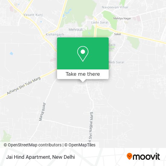 Jai Hind Apartment map