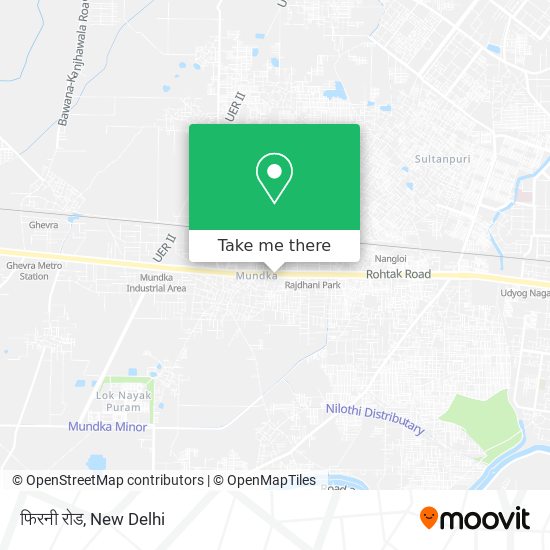 फिरनी रोड map