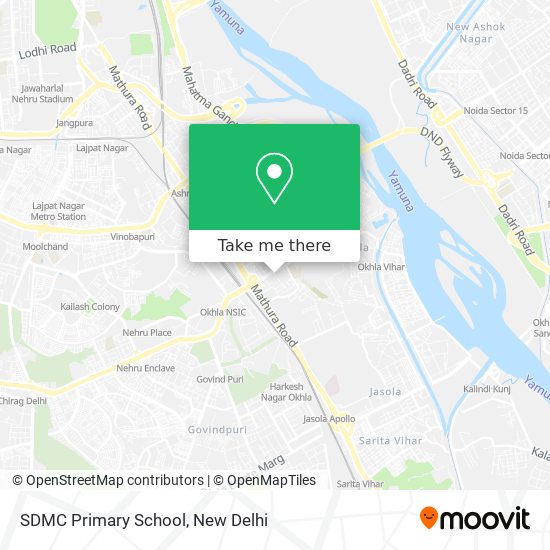 SDMC Primary School map