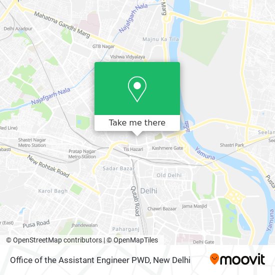 Office of the Assistant Engineer PWD map
