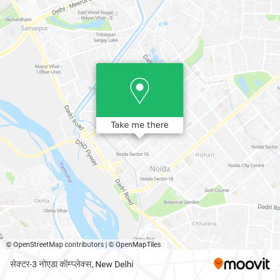सेक्टर-3 नोएडा कॉम्प्लेक्स map