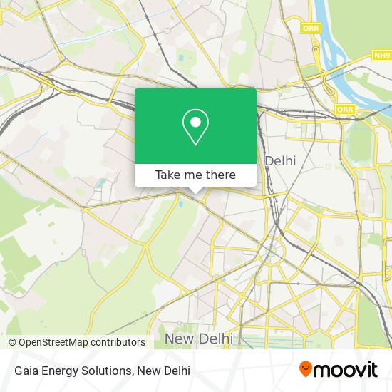 Gaia Energy Solutions map