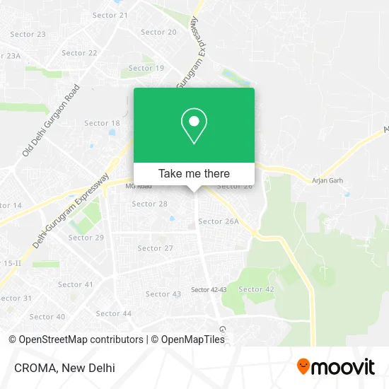 CROMA map