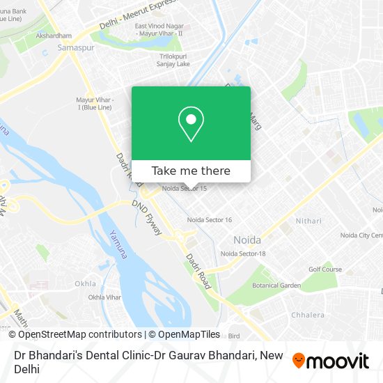 Dr Bhandari's Dental Clinic-Dr Gaurav Bhandari map