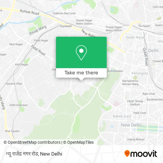 न्यू राजेंद्र नगर रोड map
