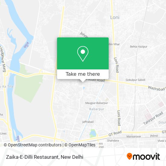Zaika-E-Dilli Restaurant map