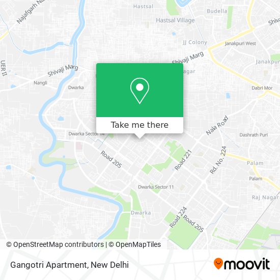 Gangotri Apartment map