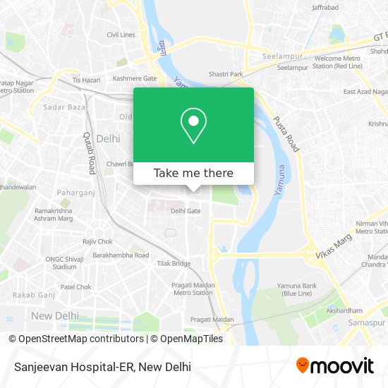 Sanjeevan Hospital-ER map