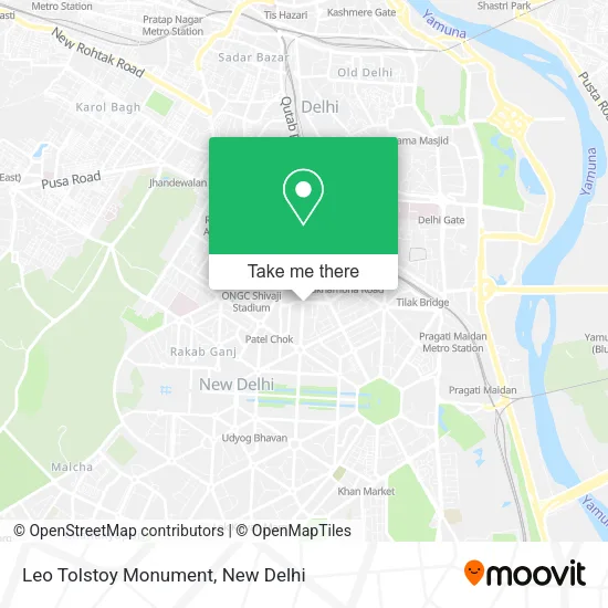 Leo Tolstoy Monument map