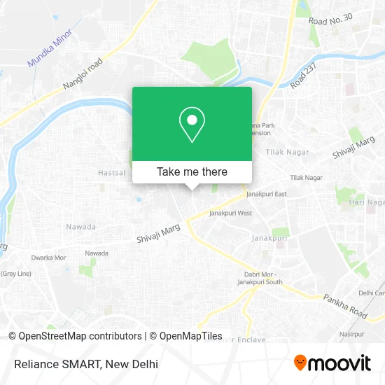 Reliance SMART map