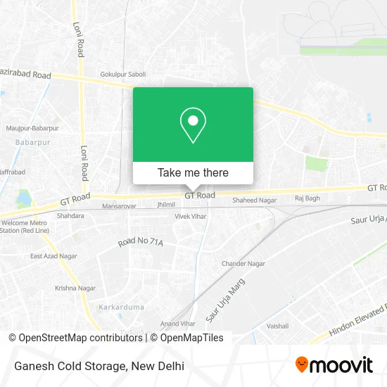 Ganesh Cold Storage map