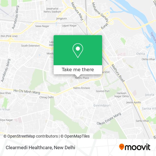 Clearmedi Healthcare map