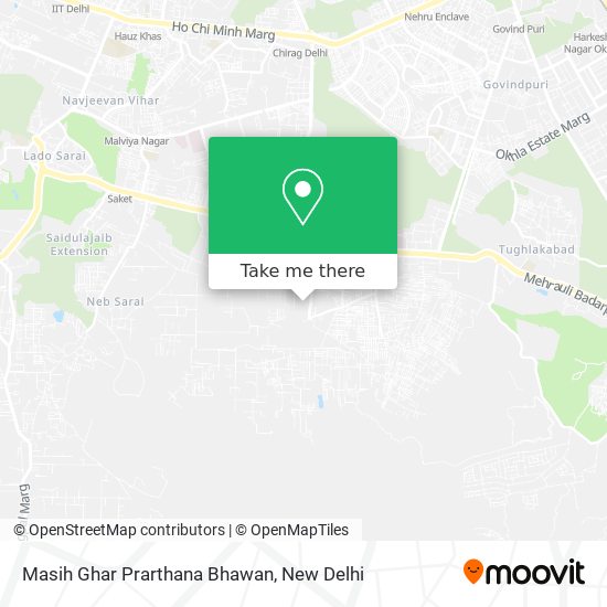 Masih Ghar Prarthana Bhawan map