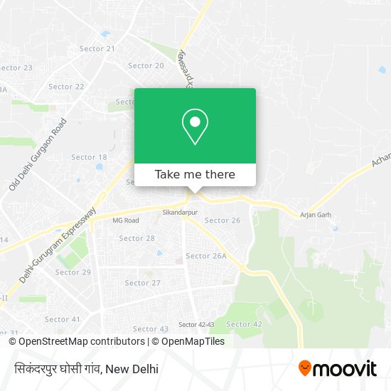 सिकंदरपुर घोसी गांव map