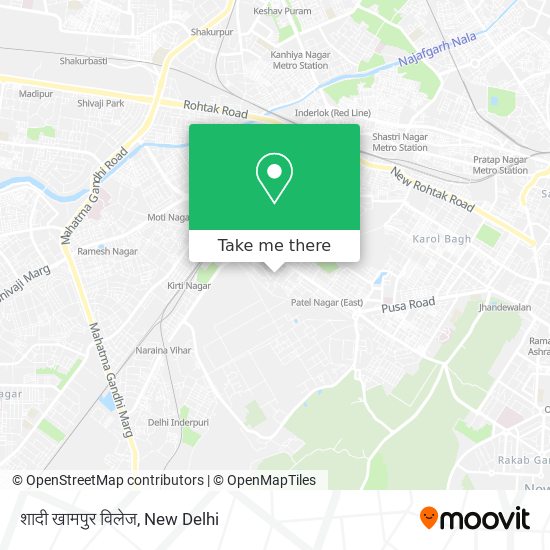 शादी खामपुर विलेज map