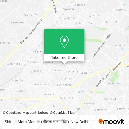 Shitala Mata Mandir (शीतला माता मंदिर) map