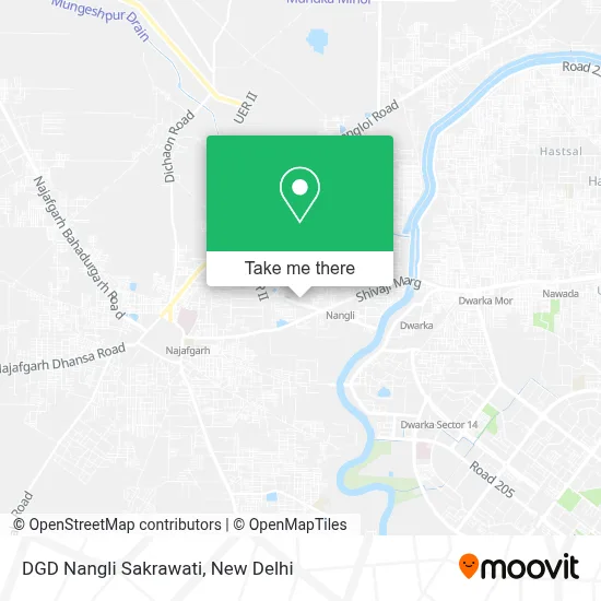 DGD Nangli Sakrawati map