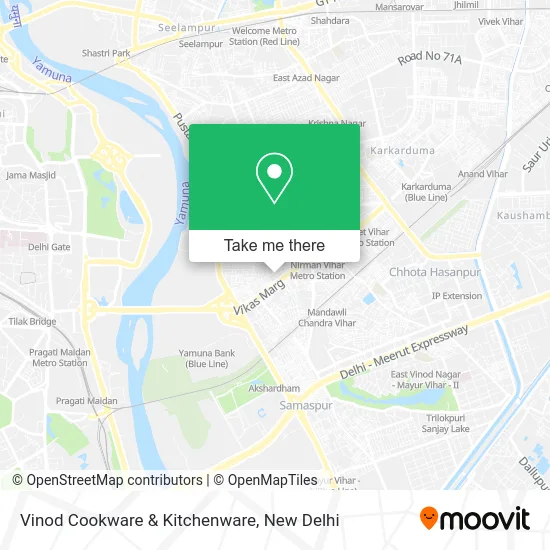 Vinod Cookware & Kitchenware map