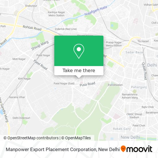 Manpower Export Placement Corporation map