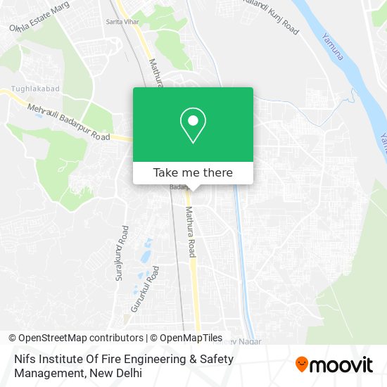 Nifs Institute Of Fire Engineering & Safety Management map