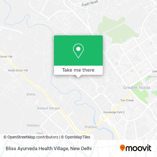 Bliss Ayurveda Health Village map