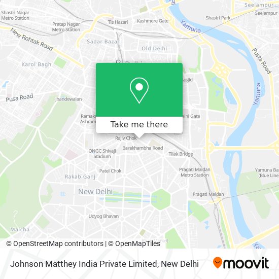Johnson Matthey India Private Limited map