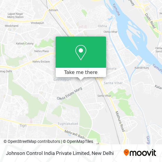 Johnson Control India Private Limited map