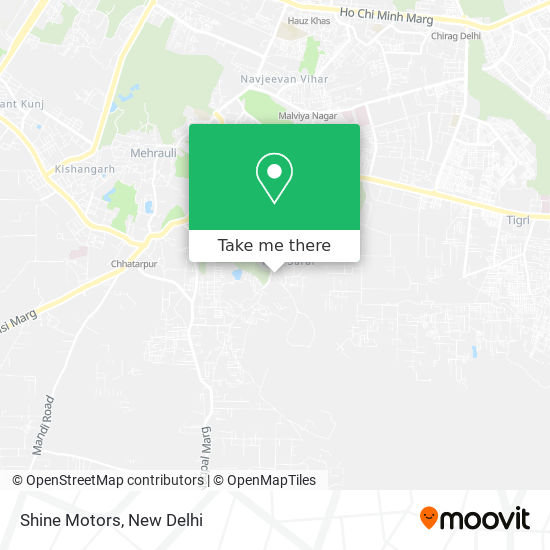 Shine Motors map