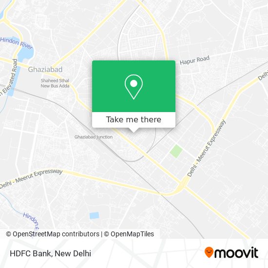 HDFC Bank map