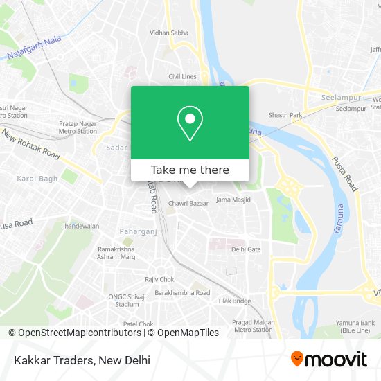 Kakkar Traders map