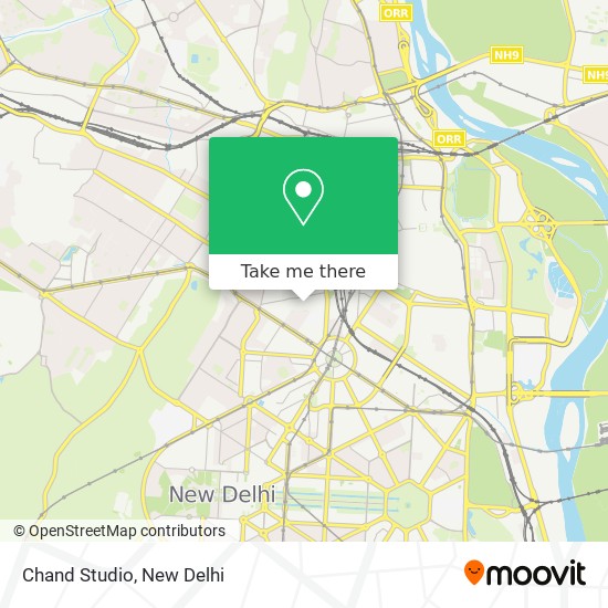 Chand Studio map